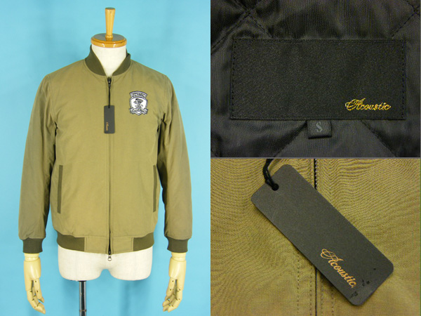 未使用 Acoustic アコースティック タンカースジャケット size S #20326