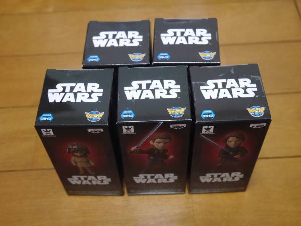ち*た様 スター・ウォーズ ワールドコレクタブルフィギュア vol.8 全5