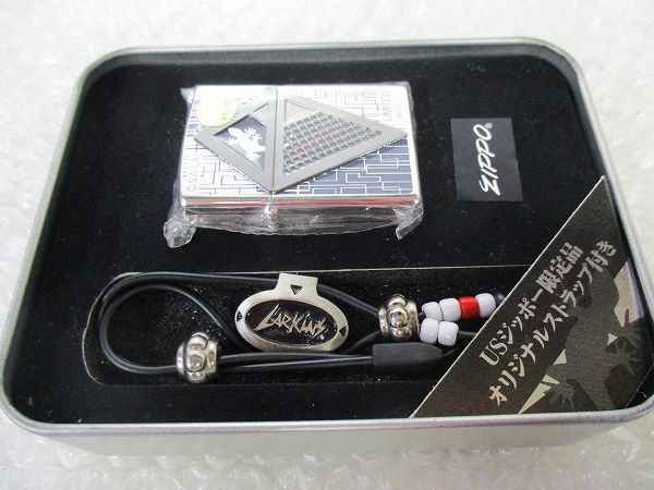 ○未使用 Zippoジッポー LARKINSラーキンズ ストラップ付き [梱