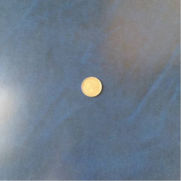 ルガトショルダー・牛ヌメ革 ブルー 0.8mm 約13ds