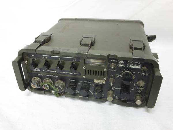 16/54-04◆ PATROLFONE SC-130 軍用無線機 SOUTHCOM
