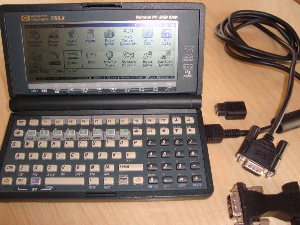 HP200LX パームトップPC 2MB RAM 取説付属品付(PDA)｜売買された