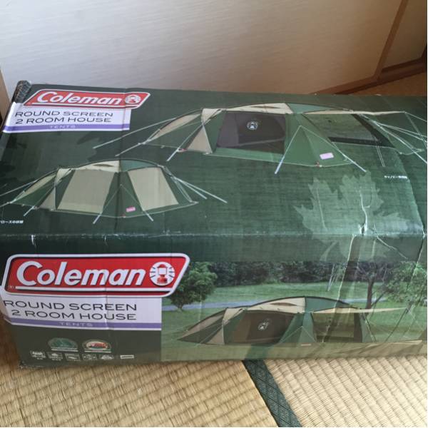 新品 ラウンド スクリーン 2ルーム ハウス コールマン