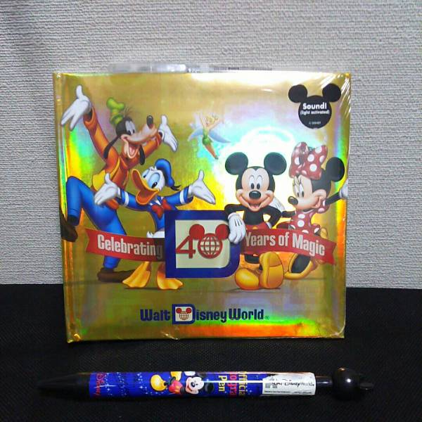 海外 Wdw 40周年記念 ミッキー ミニーなどサイン帳 ペンセット ディズニー ディズニー 売買されたオークション情報 Yahooの商品情報をアーカイブ公開 オークファン Aucfan Com