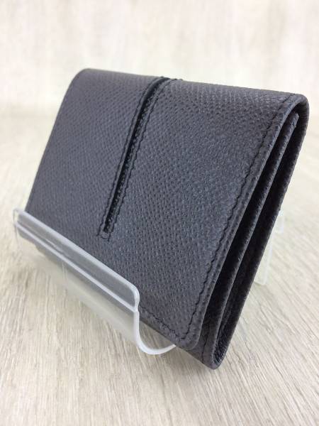 TOD’S◆コインケース/レザー/GRY/無地