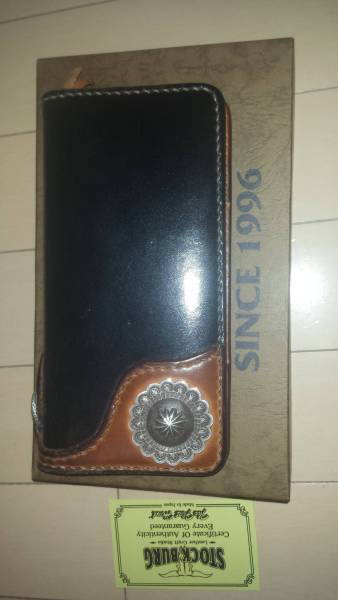 フラットヘッド　ウォレット　多脂革