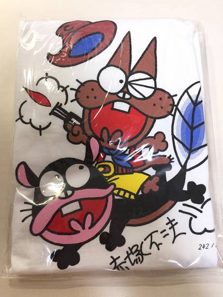 赤塚不二夫展　会場限定Tシャツ　シリアルナンバー入り