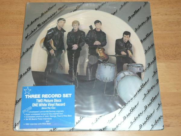 ◆◇SILVER BEATLES(ザ・ビートルズ)【LIKE DREAMERS DO(TWO Picture Discs ONE White Vinyl Record)】未開封アメリカ盤3LP◇◆