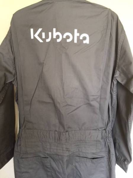 美品 Kubota クボタ つなぎ 作業着 3L グレー(つなぎ、オーバーオール