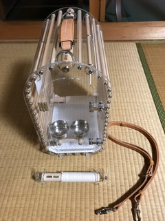 大型インコ用キャリー BIRDMORE製 アクリルキャリーL 【公式通販】 大型インコ用キャリー BIRDMORE製 アクリルキャリーL 【公式通販】