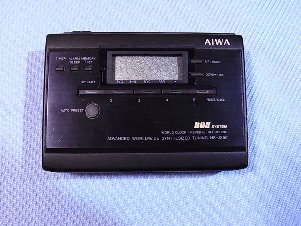 オーディオ機器 AIWA HS-JX50 カセットプレーヤー