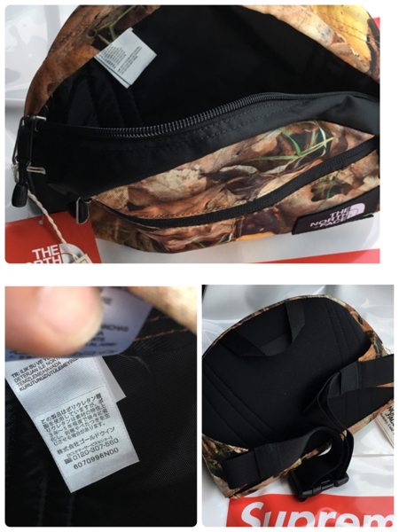 Supreme ノースフェイス ショルダーバッグ ウエストポーチ 数回使用の