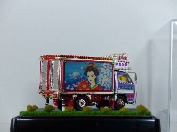 ☆改造 トミカ いすず エルフ デコトラ アートトラック ミニカー
