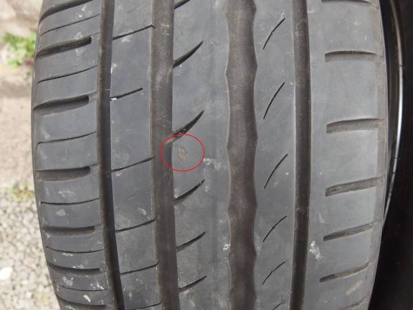 ★☆アルファロメオ 156 147 166用 OZ スーパーツーリズモ 8J +35 PCD98 ピレリ P1 215/45R17 4本 中古品☆★