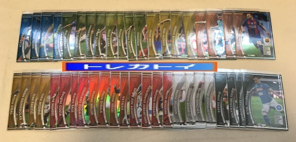 WCCF 16-17 綺羅 44枚セット 未登録 WGKからRGSまで44枚コンプ C.ロナウド メッシ ベイル ドンナルンマ他