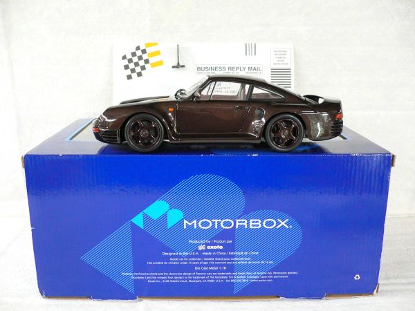 Yahoo!オークション エグゾト MOTERBOX 1/18 ポルシェ 959 Porshe 959