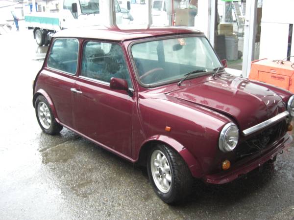 売切り 部品取り車 不動車 ローバー ミニ 30周年限定車 AT 完全現状