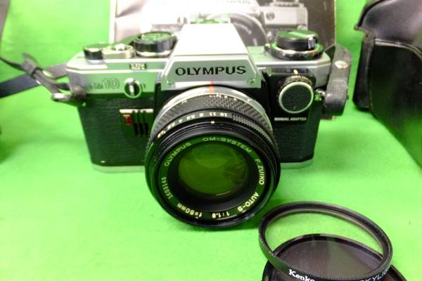 オリンパス ☆ OM-10 + ズイコー50㎜ F1.8 + マニュアルアダプター