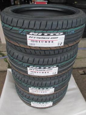 SN619　NITTO　225/45R17　新品4本セットで40000円！お買得！