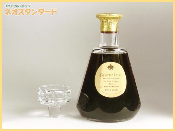 クルボアジェ ナポレオン バカラボトル ブランデー 未開栓 替え栓付き