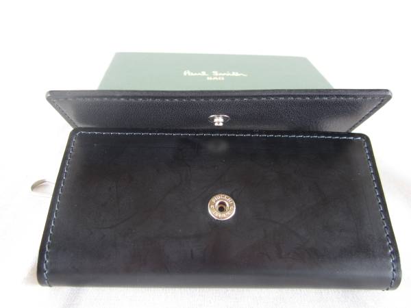 ■□【美品】PaulSmith ポールスミス ５連 キーケース レザー コードバン ケース有□■