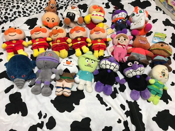 アンパンマン ぬいぐるみ セット 43体 プリちぃビーンズS プリちぃ 