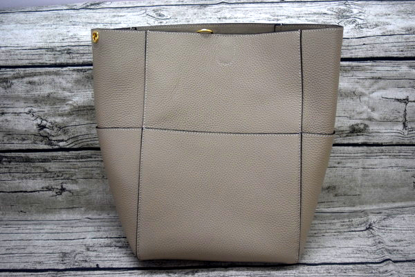 CELINE セリーヌ サングル ドラムド ベージュ ショルダー CE09