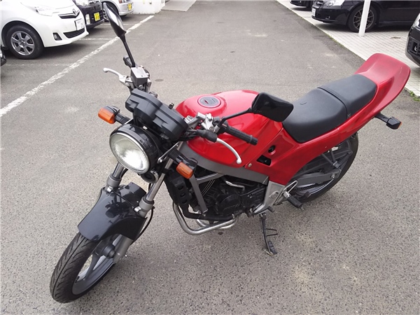 HONDA VTZ250 タンク バイク 今日中16000 福島県発!! ホンダ バイク VTZ250 書類あり レストアベースに!! 中古