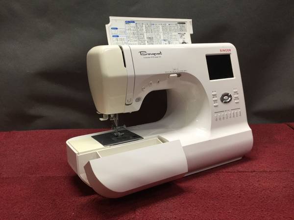 シンガーミシンBouauet9700DX SINGER Bouguet COMPUTER9700 SUPER DX ミシン＊現状品