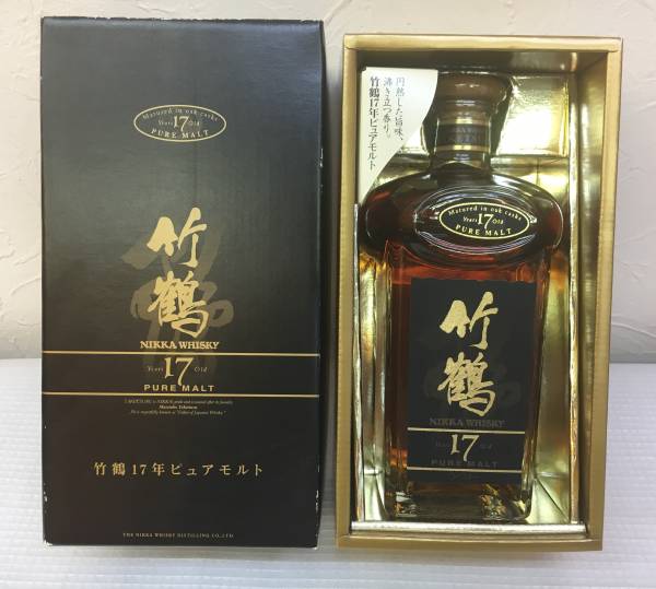 竹鶴 ニッカ ピュアモルト 17年 NIKKA ウイスキー 700ml - ピュア 竹鶴 