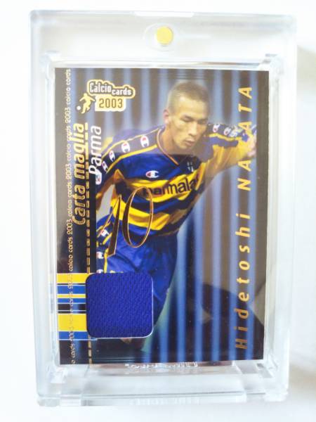 激レア！中田英寿 PANINI calcio2003 中田英寿ジャージカード PANINI