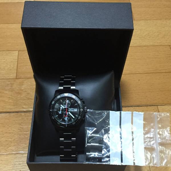 ケンテックス、ランドマンスポーツクロノブラックかなりの美品です！