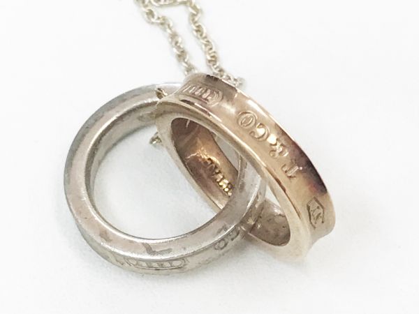 ♪Tiffany&Co. ティファニー インターロッキングペンダント ネックレス SV925