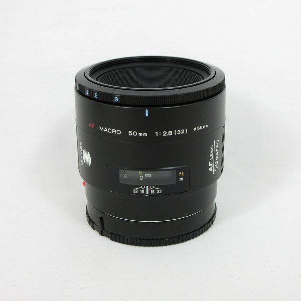 MINOLTA AF MACRO 50mm F2.8 (旧モデル) (レンズ) ☆中古美品