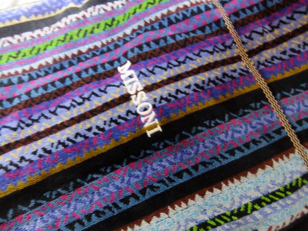 MISSONI ミッソーニ タオルケット 日本製 140×200 MISSONI ミッソーニ