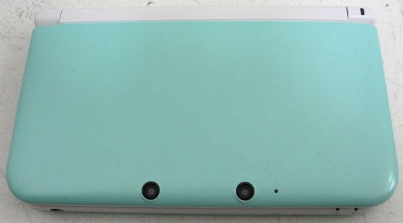 ☆☆.中古ジャンク3DS ジャンク ニンテンドー3DSLL ミント×ホワイト