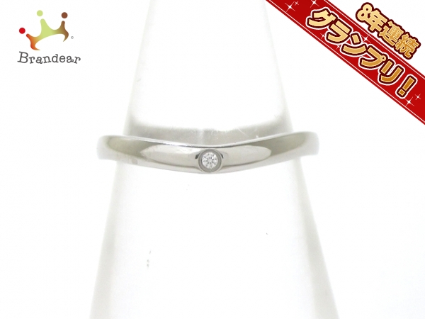 カルティエ リング 49 美品 バレリーナ カーブ Cartier