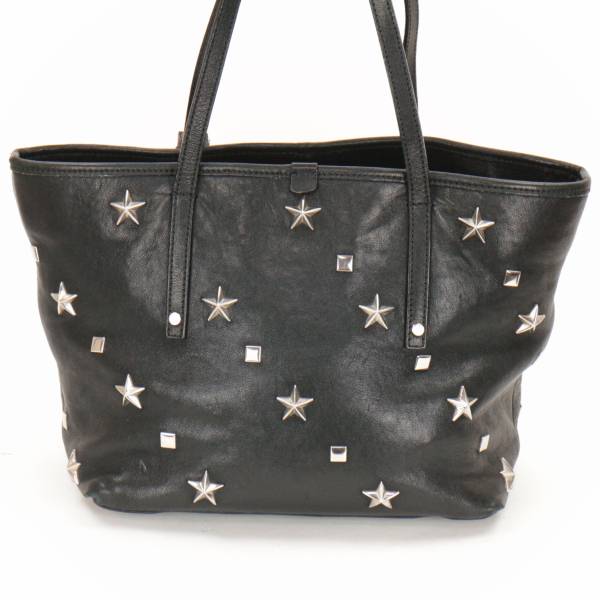 極美品/JIMMY CHOO/ジミーチュウ/スタースタッズ/トートバッグ/9F215