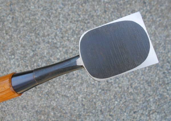 追入鑿　一寸六分　助正作　赤樫柄