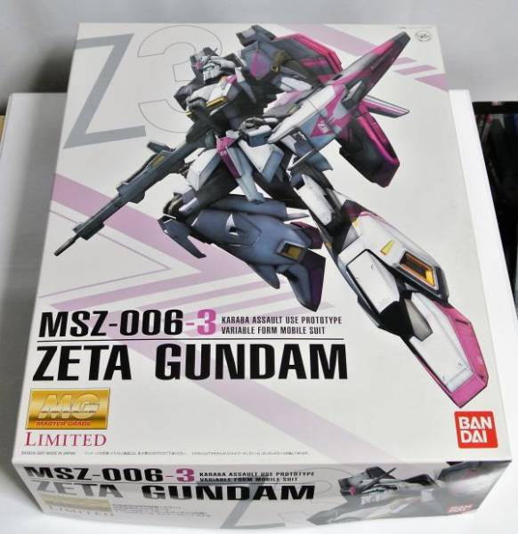 MG 1/100 MSZ-006-3 ゼータガンダム3号機 ホワイトユニコーンカラー