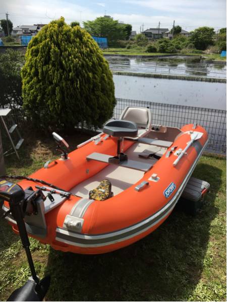 ジョイクラフト　オレンジペコ320(JOP320) オレンジペコ320(JOP-320) リジッドフレックス 予備検査付 4人乗り