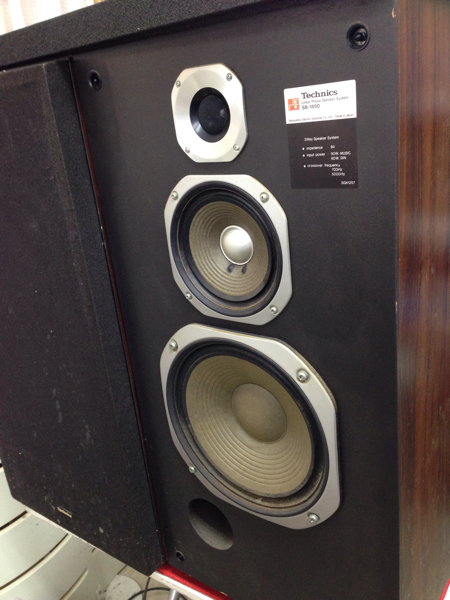 SB-1850 Technics スピ－カ－2本ペア中古 希少レトロ高級 Technics SB