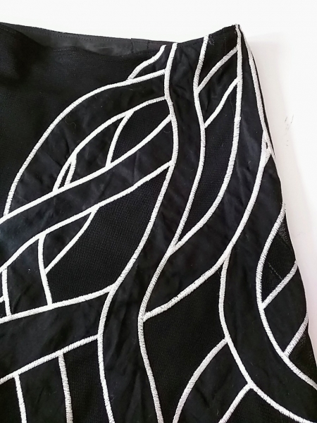 ヴィヴィアンタム スカート サイズXS レディース 美品 黒×白