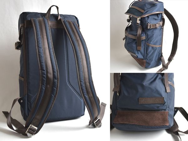 美品◆定価 24，840 MASTER-PIECE マスターピース Density バックパック リュック ネイビー 人気定番モデル!! A573