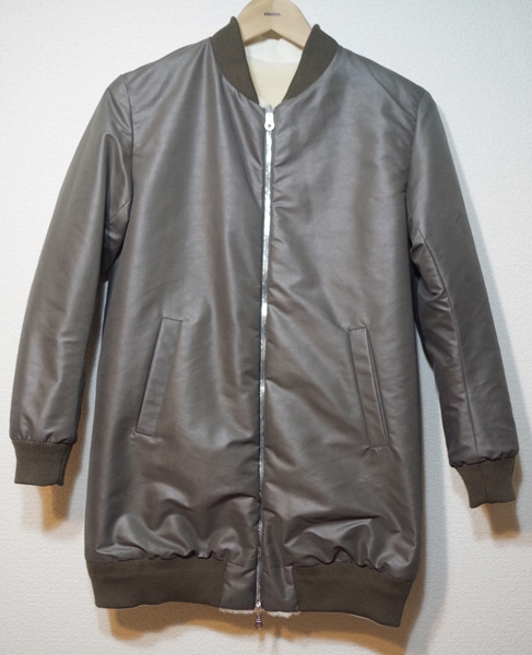 ASTRAET アストラット 14AW ボアコート リバーシブルコート ロングMA-1 