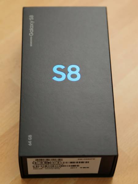 送料無料！【新品未開封/東京より配送】Galaxy S8 SIMフリー グローバル版 Orchid Grey SM-G950FD_1