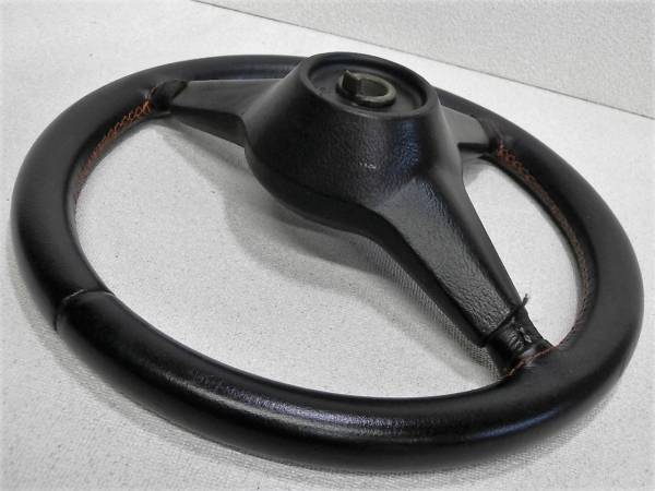 ローバーミニ クーパー 革巻き 純正ステアリング MINI 自動車