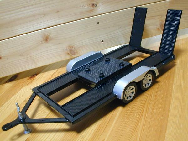 1 18 車載トレーラー 牽引 積車 キャリアカー 積載車 トレーラー 京商 売買されたオークション情報 Yahooの商品情報をアーカイブ公開 オークファン Aucfan Com