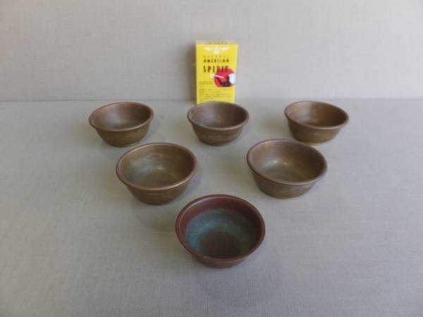 古銅六器 時代/密教法具・古銅の六器・仏教美術 ,サイズ 口径約7 【公式通販】