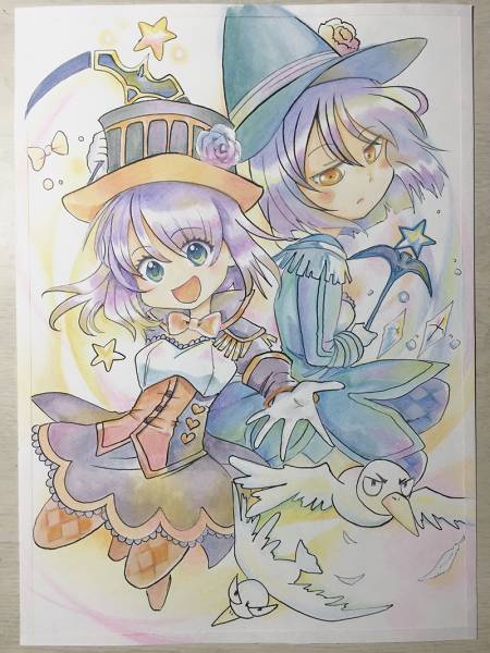 同人手描きイラスト アクリル画 ｃｏｊ コードオブジョーカー トリックメイジ シャドウメイジ 手描きイラスト 売買されたオークション情報 Yahooの商品情報をアーカイブ公開 オークファン Aucfan Com